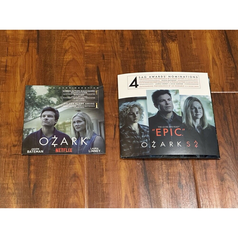 Ozark FYC For Your Consideration Season 1 & Season 2 DVD Awards Screener Lot